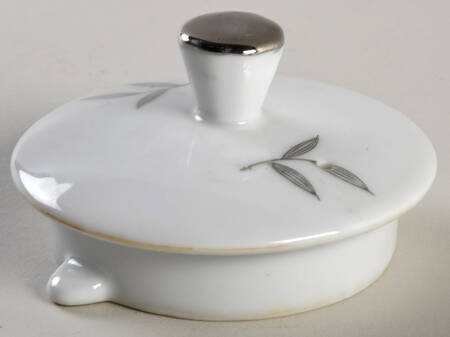 White Leaf Lid for Coffee Pot
