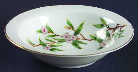 Wild Cherry Rim Fruit/Dessert (Sauce) Bowl