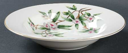 Wild Cherry Rim Soup Bowl