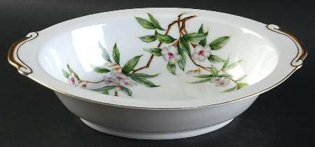 Wild Cherry 10" Oval Vegetable Bowl