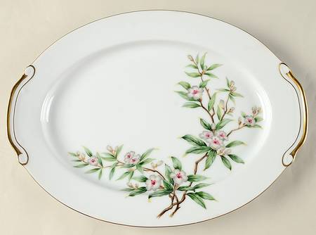 Wild Cherry 14" Oval Serving Platter