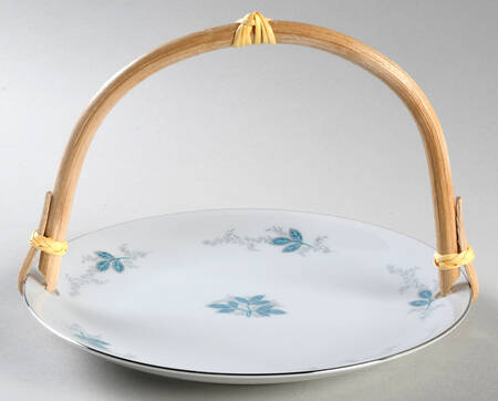 Woodland 5 3/8"-5 5/8" Bamboo Handled Serving Plate  HC