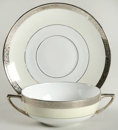 SFR2 Flat Cream Soup Bowl & Saucer Set