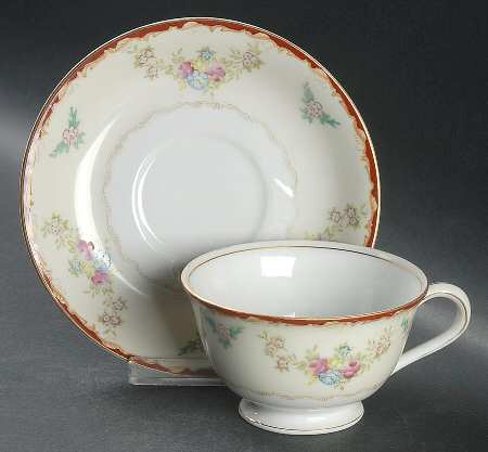 SFU3 Footed Cup & Saucer Set