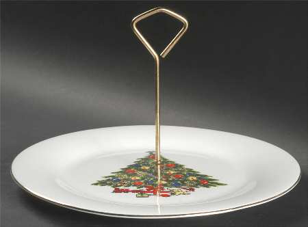 SGU1 Round Serving Plate with Handle (DP)
