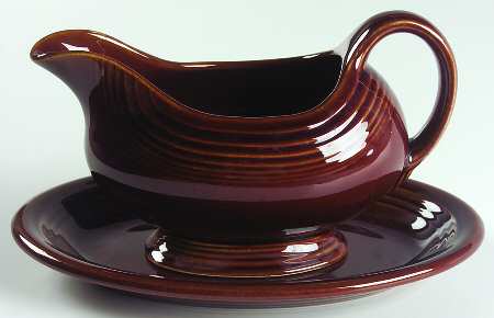 Amberstone Gravy Boat & Underplate/Relish