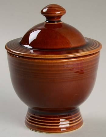 Amberstone Sugar Bowl & Lid