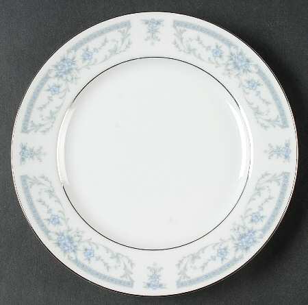 Blue Whisper Salad Plate