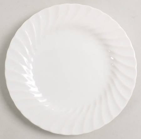 Bone White (Earthenware, USA, All Ivory) Salad Plate