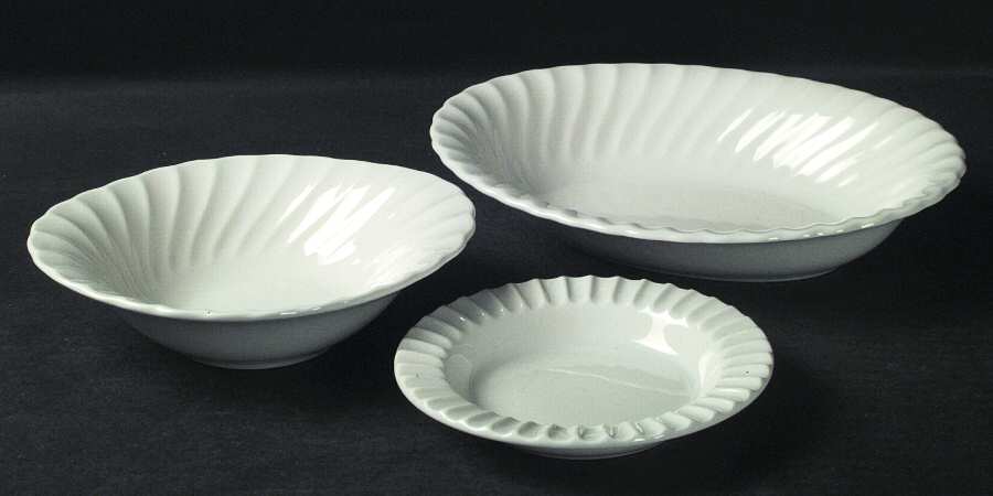 Bone White (Earthenware, USA, All Ivory) Small Ashtray