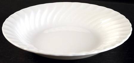 Bone White (Earthenware, USA, All Ivory) Coupe Soup Bowl