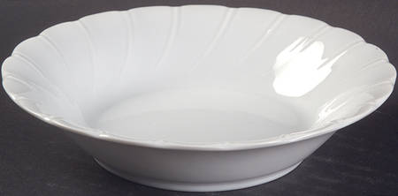 Bone White (Porcelain, Japan, All White) Fruit/Dessert (Sauce) Bowl