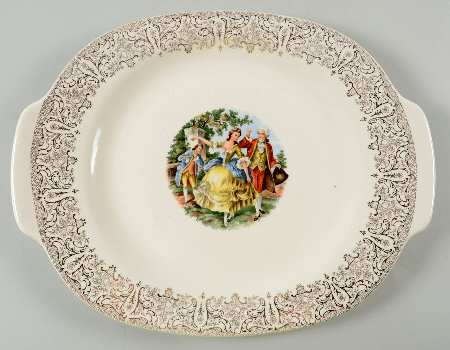 Chantilly 13" Oval Serving Platter