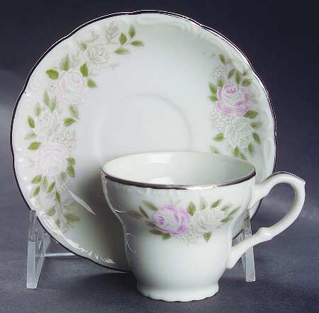 Classic Footed Demitasse Cup & Saucer Set