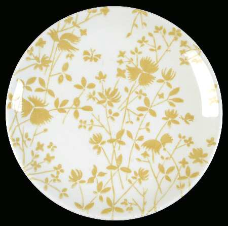 Golden Meadow Bread & Butter Plate