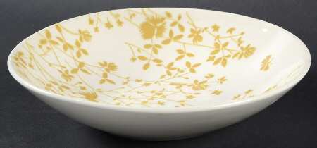 Golden Meadow Coupe Soup Bowl