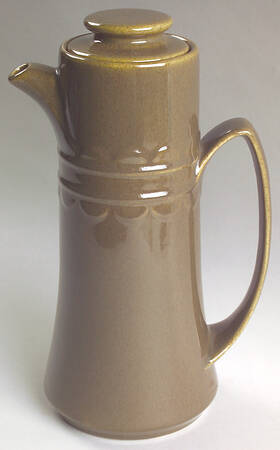 Granada Green Coffee Pot & Lid
