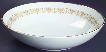 Imperial Gold 9" Round Vegetable Bowl by Sheffield