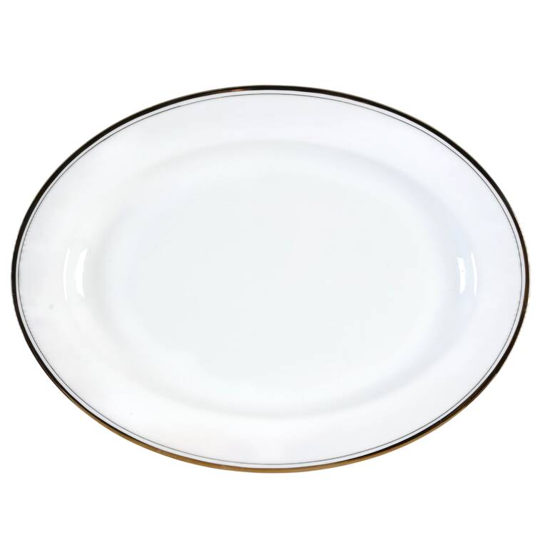 Regency Gold 14" Oval Serving Platter