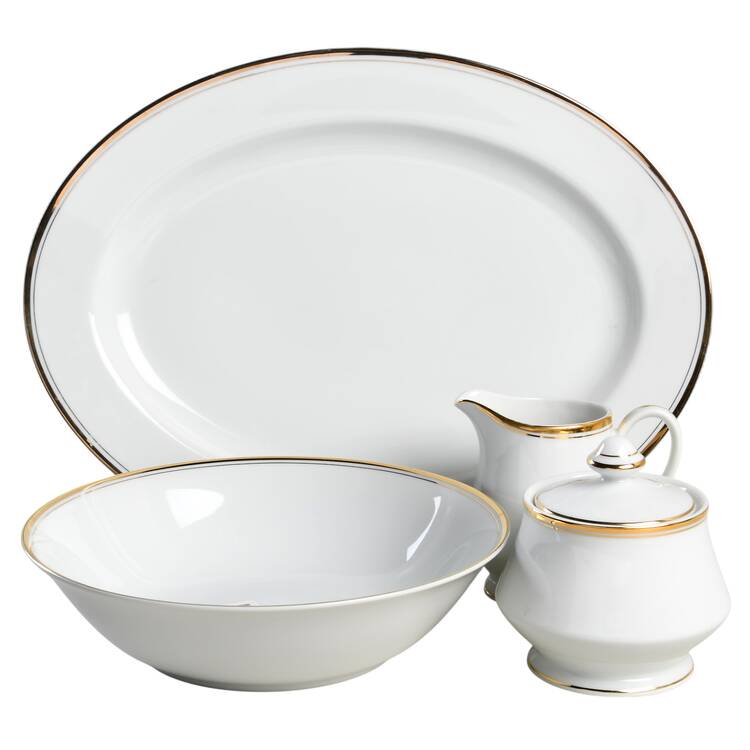 Regency Gold 5 Piece Hostess Set