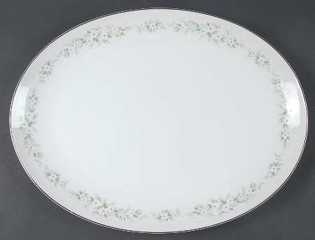 Royal Daisy 14" Oval Serving Platter