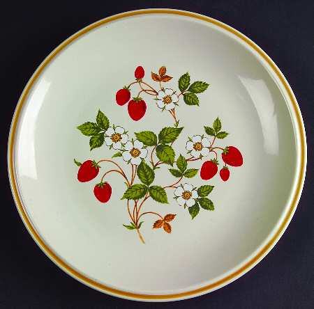 Strawberries N' Cream Salad Plate