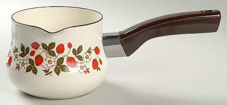 Strawberries N' Cream Open Metal Saucepan