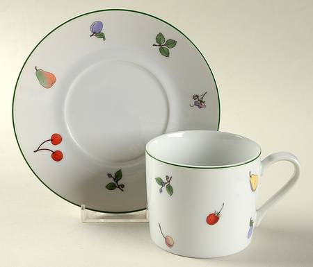 Ambrosia Flat Cup & Saucer Set