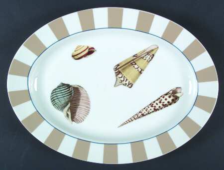 Antiqua 14" Oval Serving Platter