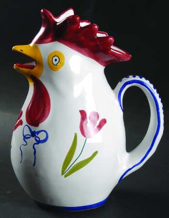 Chantonnay 32 Oz Rooster Pitcher