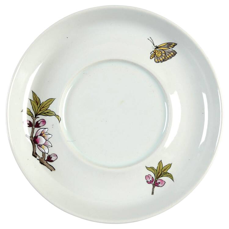 Chinese Garden (Earthenware) Saucer for Flat Cup