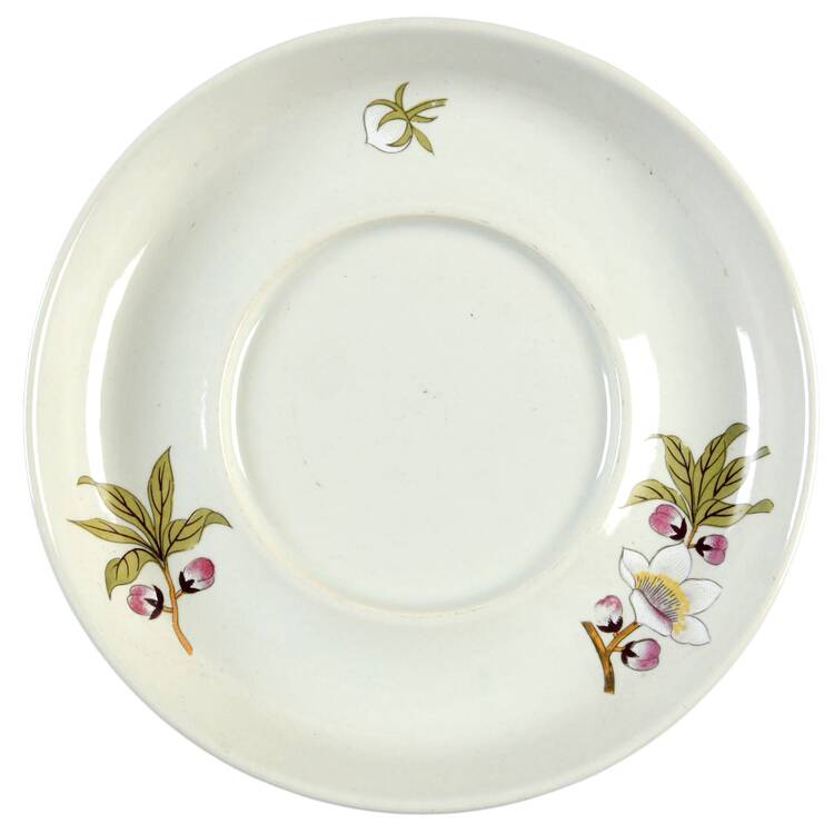 Chinese Garden (Earthenware) Saucer for Flat Cup