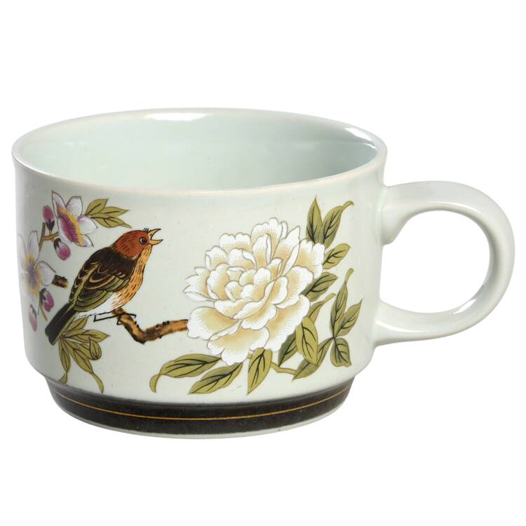 Chinese Garden (Earthenware) Flat Cup