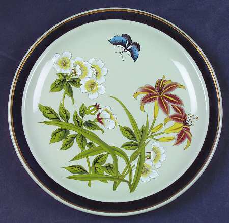 Chinese Garden (Earthenware) Salad Plate