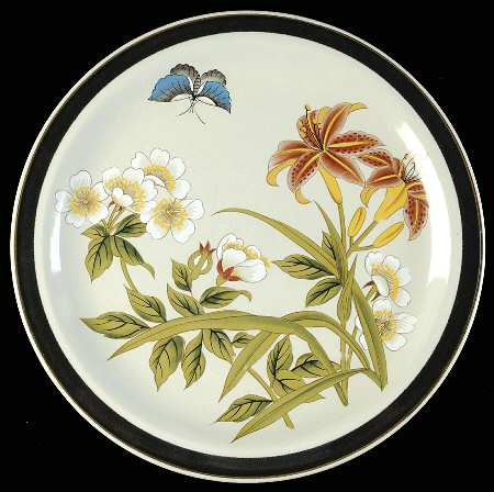 Chinese Garden (Earthenware) Dinner Plate