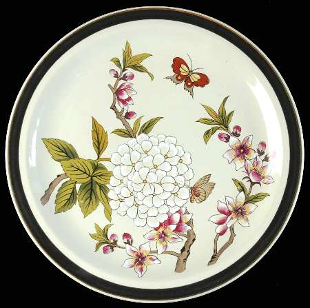 Chinese Garden (Earthenware) Dinner Plate