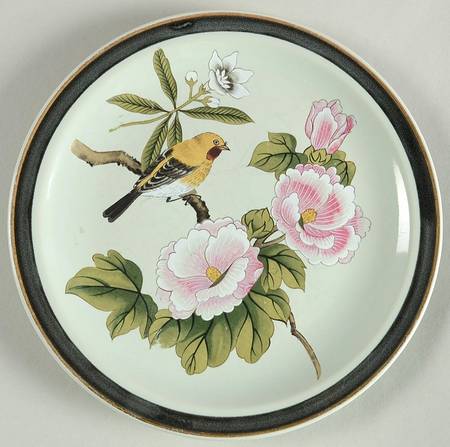 Chinese Garden (Earthenware) Salad Plate