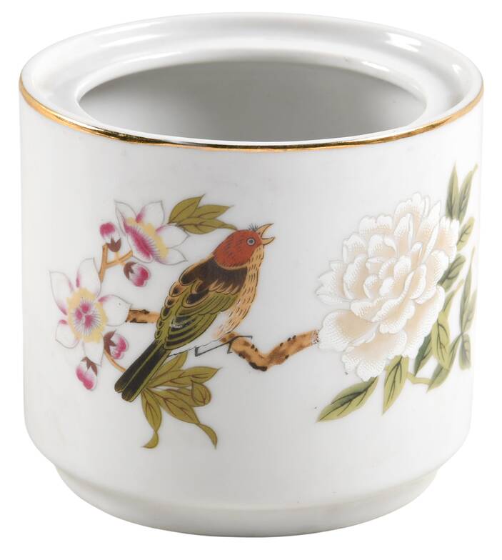 Chinese Garden (Fine China) Sugar Bowl No Lid