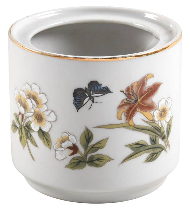 Chinese Garden (Fine China) Sugar Bowl No Lid