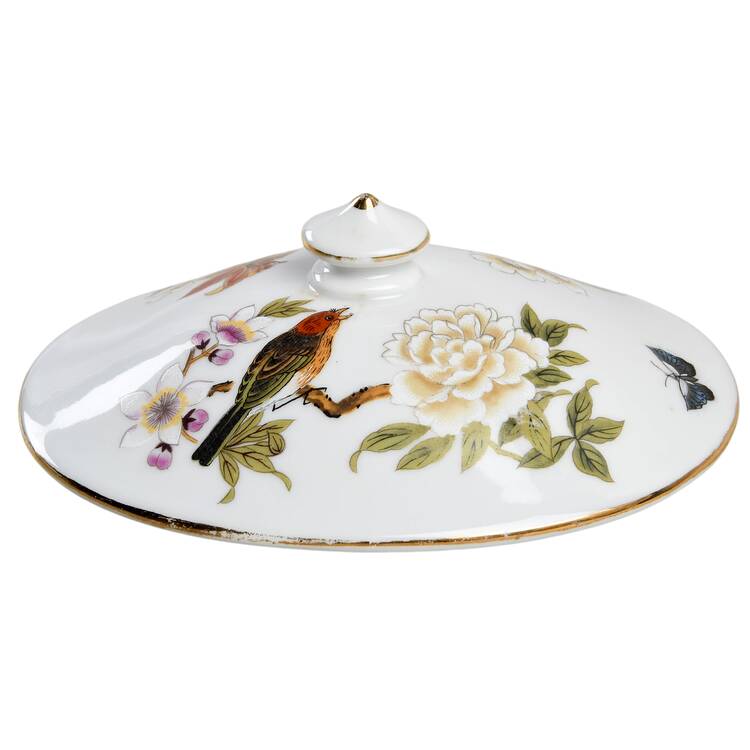 Chinese Garden (Fine China) Lid for Candy Box