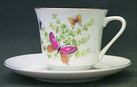 Ecstasy Flat Cup & Saucer Set