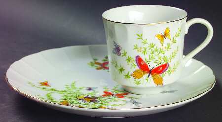 Ecstasy Snack Plate & Cup Set