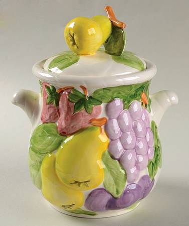 Fruit Du Jour Medium Canister & Lid