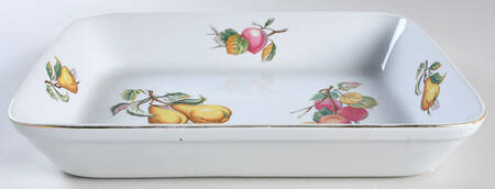 Fruit Garden 12" Rectangular Baker
