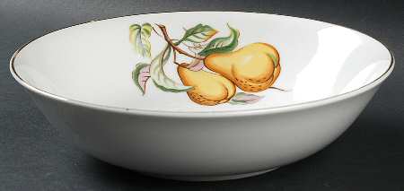 Fruit Garden 9" Round Vegetable Bowl