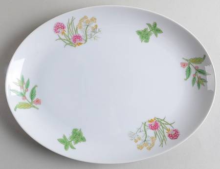 Herbs & Spices 12" Oval Serving Platter