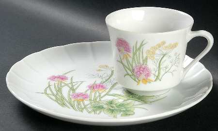 Herbs & Spices Snack Plate & Cup Set