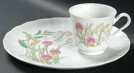 Herbs & Spices Snack Plate & Cup Set