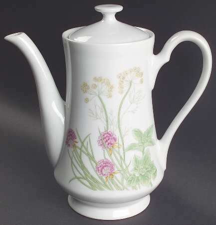 Herbs & Spices Coffee Pot & Lid