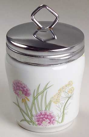 Herbs & Spices Egg Coddler & Lid